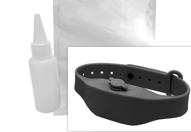 Silicone Hand Sanitizing Bracelet