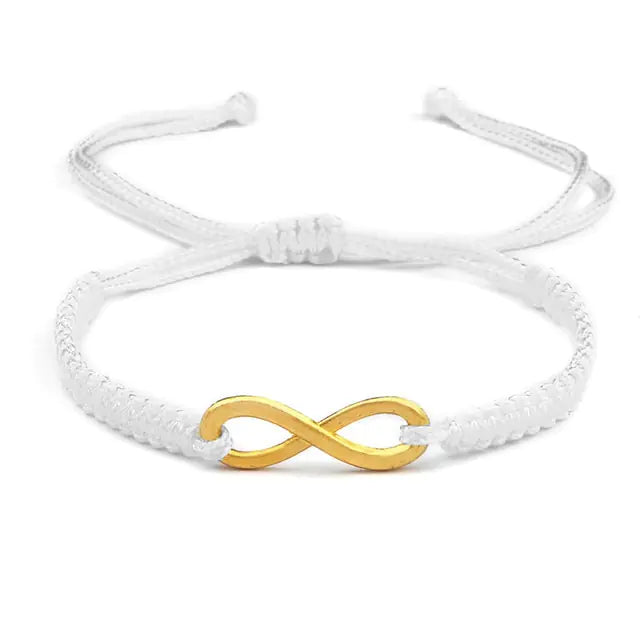 Infinity Charm Couple Bracelet