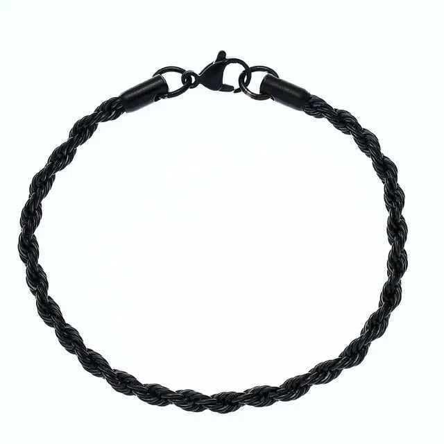 Twisted Rope Chain Bracelet