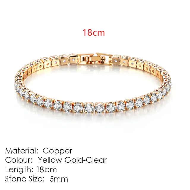 Fashion Multicolor Tennis Bracelet for Women