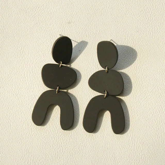 Acrylic Clay Earrings