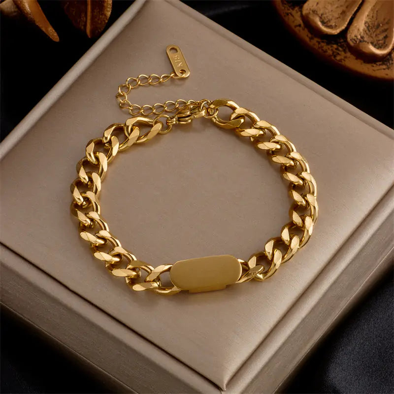 Gold Bangle Bracelet